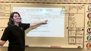 Solve Multi Step Word Problems [upl. by Desdamona]