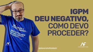 AULÃO IGPM deu negativo como devo proceder [upl. by Bledsoe]