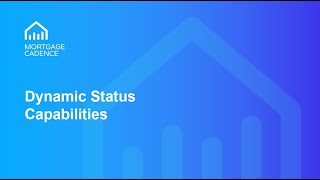 Dynamic Status Capabilities Overview [upl. by Enahpets]