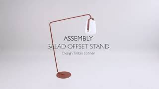 Assembly of the Fermob BALAD offset stand [upl. by Carmita]