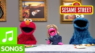 Sesame Street Make Your Own Art Song Party [upl. by Hosfmann]