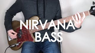 10 Nirvana Bass Riffs [upl. by Aihtibat]