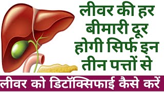 लीवर की हर बीमारी दूर होगी इन तीन पत्तों से Best way to detox liver naturally Liver Drkmlodha [upl. by Undry144]