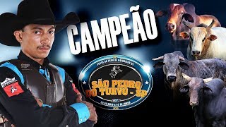 Rodeio de São Pedro do Turvo 2019  CAMPEÃO  JULIO CÉSAR RODRIGUES [upl. by Gereld807]