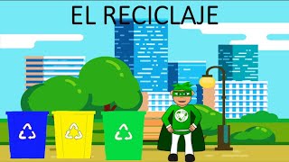 EL RECICLAJE PARA NIÑOS APRENDE A RECICLAR EN ESPAÑOL [upl. by Kwok]