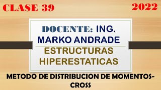 CLASE 39 HIPER ING MARKO ANDRADE [upl. by Izy166]