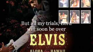 Elvis Presley An American Trilogy 1973 Aloha From Hawaii Instrumental With Lyrics [upl. by Noruq]