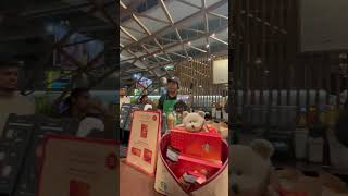 starbucks BLR Airport 😊viralvideo travel [upl. by Dnalel]