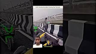 Bike Accident rider scooter crash with zx10r bike live crash motovlog ninja shorts [upl. by Sherurd]