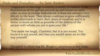 PRIDE AND PREJUDICE by Jane Austen  Chapter 6  audiobook  eBook  Fab Audio Books [upl. by Domella]