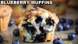 Easy Blueberry Muffins Recipe [upl. by Field]