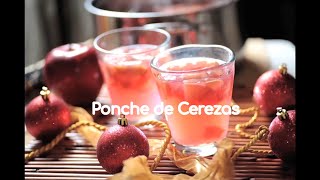 Ponche de cerezas ¡no existe receta más original [upl. by Nohtanhoj]