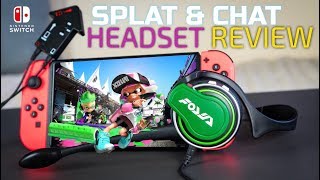 Splat amp Chat Headset Review for Nintendo Switch  GIVEAWAY [upl. by Vittorio]