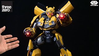 Unboxing Transformers Rise of the Beasts” DLX Bumblebee by threezero [upl. by Ahtnama]