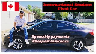 Buying my first Car Canada  Cheapest Car Insurance [upl. by Nozicka]