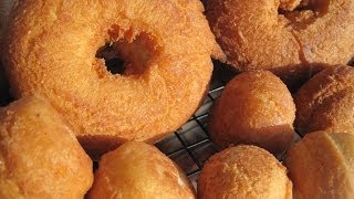 OLD FASHIONED CAKE DOUGHNUTS  How to make CAKE DONUTS Recipe [upl. by Had]