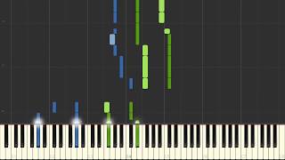 Moonlight Sonata 2nd Movement  Beethoven Piano Tutorial SynthesiaSheet MusicPiano Cover [upl. by Cilla]