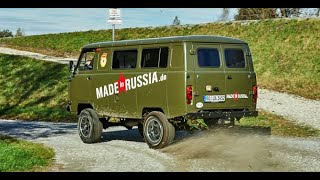 UAZ Buchanka Teil 1 2018 Testbericht von MADE in RUSSIAde [upl. by Domella962]