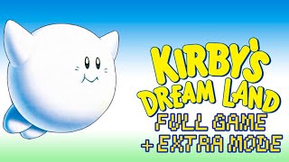 Kirbys Dream Land  Full Game  Extra Mode  No Commentary  Nintendo Switch [upl. by Adnuhsed]