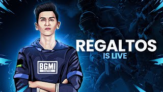 NEW SEASON  RANK PUSH IN BGMI  BGMI LIVE WITH REGALTOS [upl. by Rakabuba]