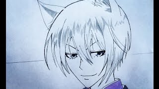 How to draw Tomoe from kamisama kiss [upl. by Lowson]