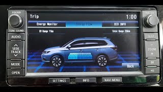 MITSUBISHI OUTLANDER PHEV MMCS LANGUAGE CONVERSION TO ENGLISH J11J12J13J15 [upl. by Yonita]