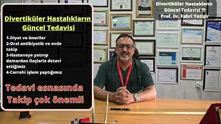 Divertiküler Hatalıkların Güncel Tedavisi [upl. by Nediarb]