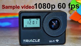 Triacle DV8000ST 1080p 60fps MOV AVCH264 Пример видео Без стабилизации sample video [upl. by Selassie]