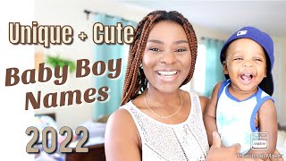 ADORABLE POWERFUL amp POSITIVE BABY BOY NAMES  MEANING 2022 Baby Boy Name Ideas Boy Names I Love [upl. by Ahsiemaj]