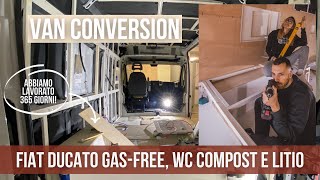 365 giorni di VAN CONVERSION in 16 minuti FULL VAN BUILD  TIMELAPSE  Fiat Ducato L3H2 [upl. by Haidabez552]