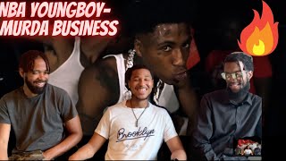 NBA YoungBoy  Murder Business Reaction [upl. by Nolyat835]