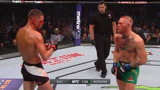 Conor Mcgregor vs Nate Diaz 2 highlights [upl. by Nyret]