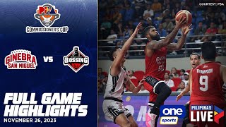 Brgy Ginebra vs Blackwater highlights  PBA Season 48 Commissioner’s Cup  Nov 26 2023 [upl. by Eanore]