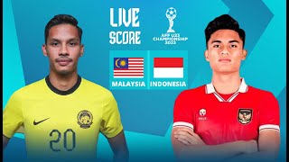 🔴LIVE SCORE  MALAYSIA U23 VS INDONESIA U23 I AFF U23 2023 [upl. by Macri]