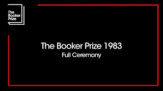 J M Coetzee Wins The Booker Prize 1983  Full Ceremony and Acceptance Speech  The Booker Prize [upl. by Gerk]