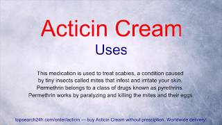 Acticin Cream 5 Permethrin Uses Side Effects Precautions Interactions Overdose amp Storage [upl. by Enorahs999]