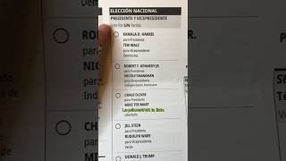 ASI se VOTA POR PRESIDENTE en Estados Unidos 🇺🇸 [upl. by Wind]