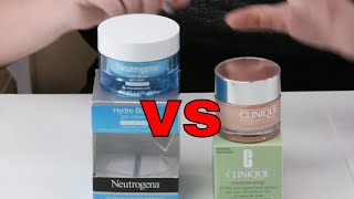 Neutrogena Hydro Boost GelCream VS Clinique Moisture Surge 72Hour AutoReplenishing Hydrator [upl. by Ayt]