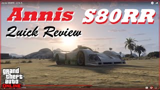 Annis S80RR  Quick Review  GTA 5 [upl. by Hyacinthia672]