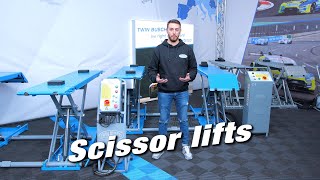 Scissor lifts – Video product guide from TWIN BUSCH® [upl. by Sokim528]