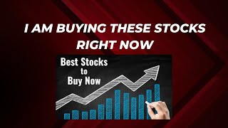 I am buying these stocks right now [upl. by Eycal623]