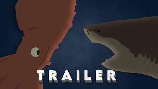 Kraken vs Megalodon Trailer Stick Nodes Pro Animation [upl. by Dnanidref]