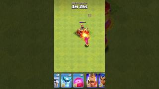 X bow 🏹 vs pet clash of clans ⚔️clashofclans [upl. by Dihsar37]