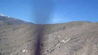 Idaho Backcountry Flying Cessna 172 H Landing at Thomas Creek Strip Idaho Salmon River [upl. by Mcgannon]