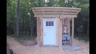 Toilet Tech Sustainable Outhouse Tour [upl. by Roath]