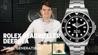 Rolex Seadweller Deepsea Generations  116660 126660 and 136660  SwissWatchExpo [upl. by Philip]