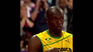 Olympic Flashback Usain Bolt in the GREATEST 100m race EVER vs 4 Fastest men in history shorts [upl. by Tsnre]