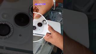 Remove Camera Lens guard for iPhone 15 diamond lens shorts ragu96 trend iphone watch trending [upl. by Erland]