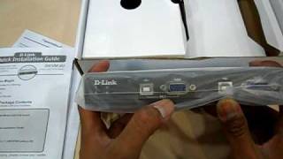 SYS2UCOM  แกะกล่อง DLink DKVM4U  4Port USB KVM Switch  2 Cables Included [upl. by Viveca139]