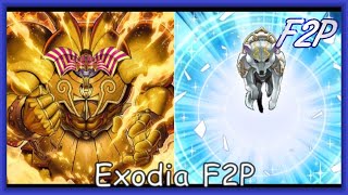 EXODIA F2P  Exodia Obliterate YuGiOh Duel Links [upl. by Carlene579]